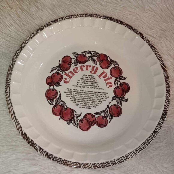 Cherry Pie Decorative Plate - Picture 1 of 3
